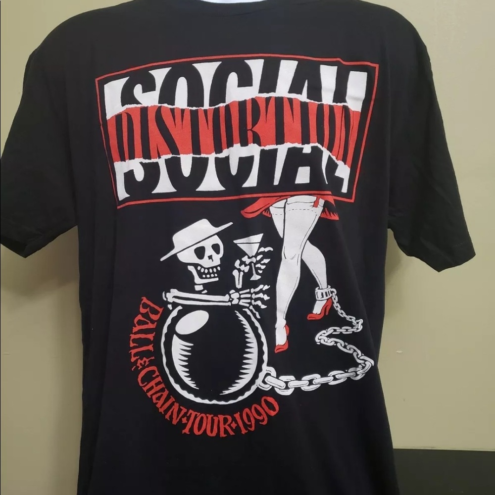 Men’s Graphic Tee Shirt Social Distortion Tour Tee